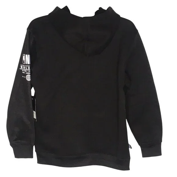 NBA Boy Size XL 18-20 Black Long Sleeve  Hoodie Sweatshirt Athletic Basketball - Picture 5 of 15